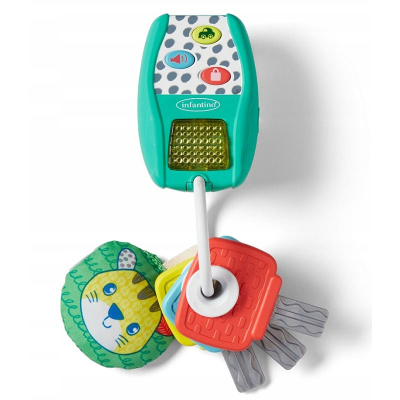 Развивающая игрушка Ключики со светом и звуком Infantino 312033 1